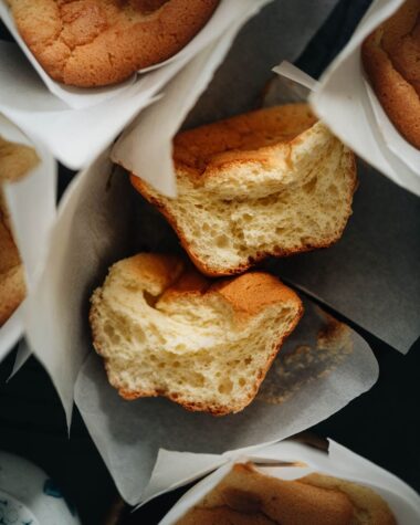 Chinese egg cake texture