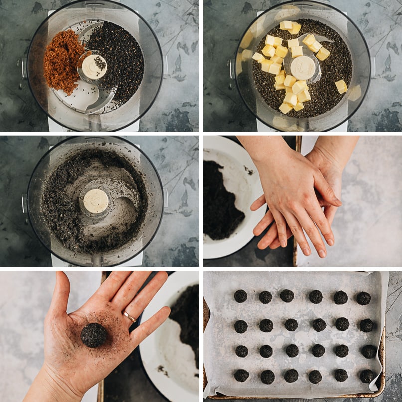 How to make sweet rice ball filling