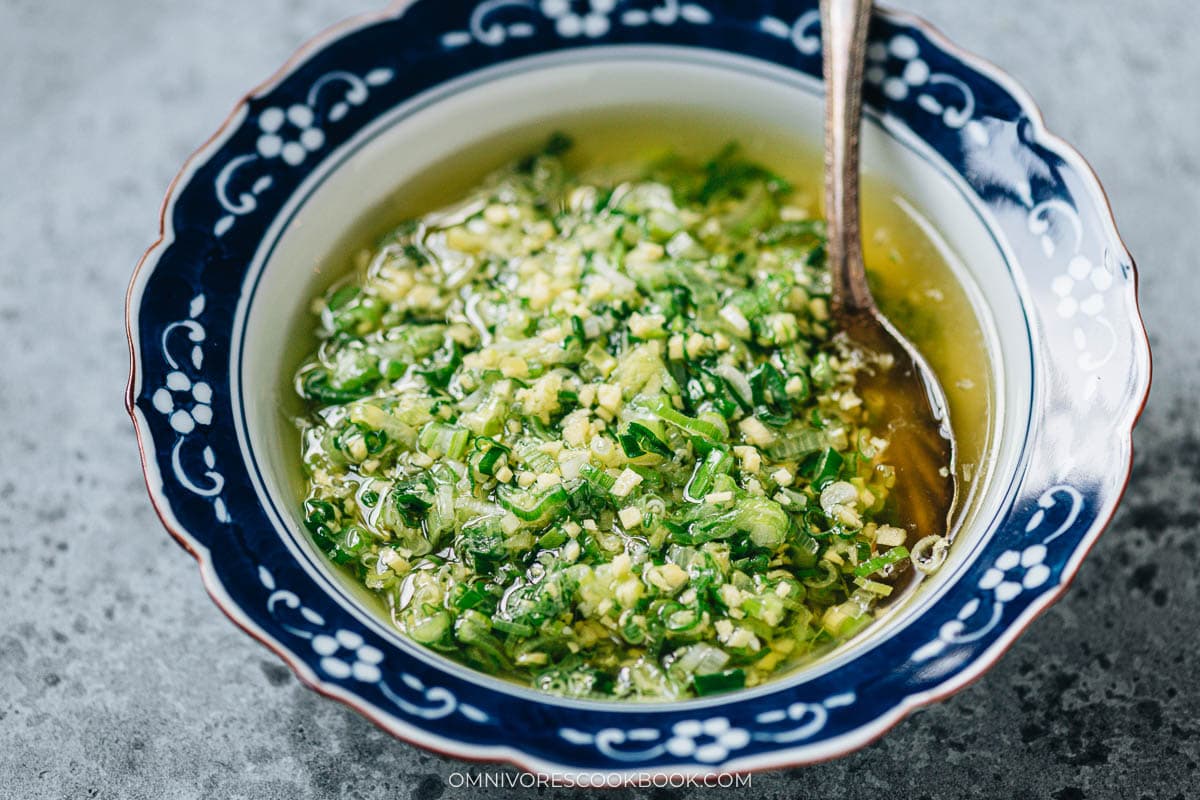 Ginger scallion sauce